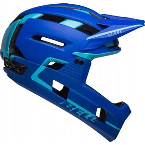 Full-face helmet BELL Super Air R MIPS Spherical, size L (59–63 cm), matte/gloss blue