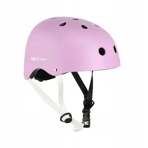 Protective Helmet Nils Extreme MTW001, purple, size XS (48–52 cm)