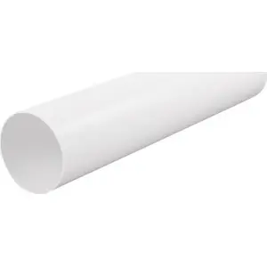 Ventilation round duct airRoxy fi100 1 m (airRoxy 8355)