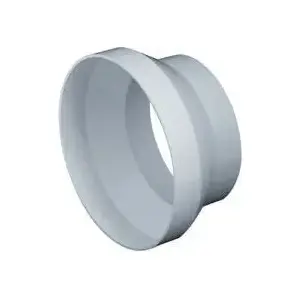 Round duct reducer AWENTA 125 x 100 mm KO125-29, metal ventilation fitting