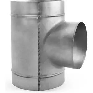 ALNOR duct stamped T-piece 150/150 without gasket (TPC-150/150)