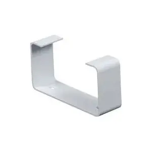 Flat duct bracket AWENTA KP55-28 for 55×110 mm duct, white