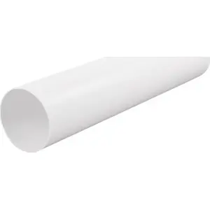 Apaļš ventilācijas kanāls 125 mm × 1 m airRoxy modelis 02-478