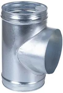 Duct Tee SpiroFlex SpiroFlex 250/200 offset 90° (T250/200-OC)