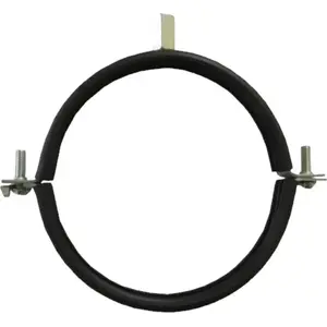 Pipe clamp SpiroFlex SpiroFlex 125 with rubber damper OA125-OC, 125 mm