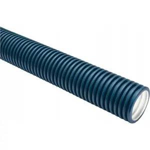Elastīga caurule SpiroFlex VENT CLEAR BASIC 75 mm, antibakteriāla, zila, 50 m