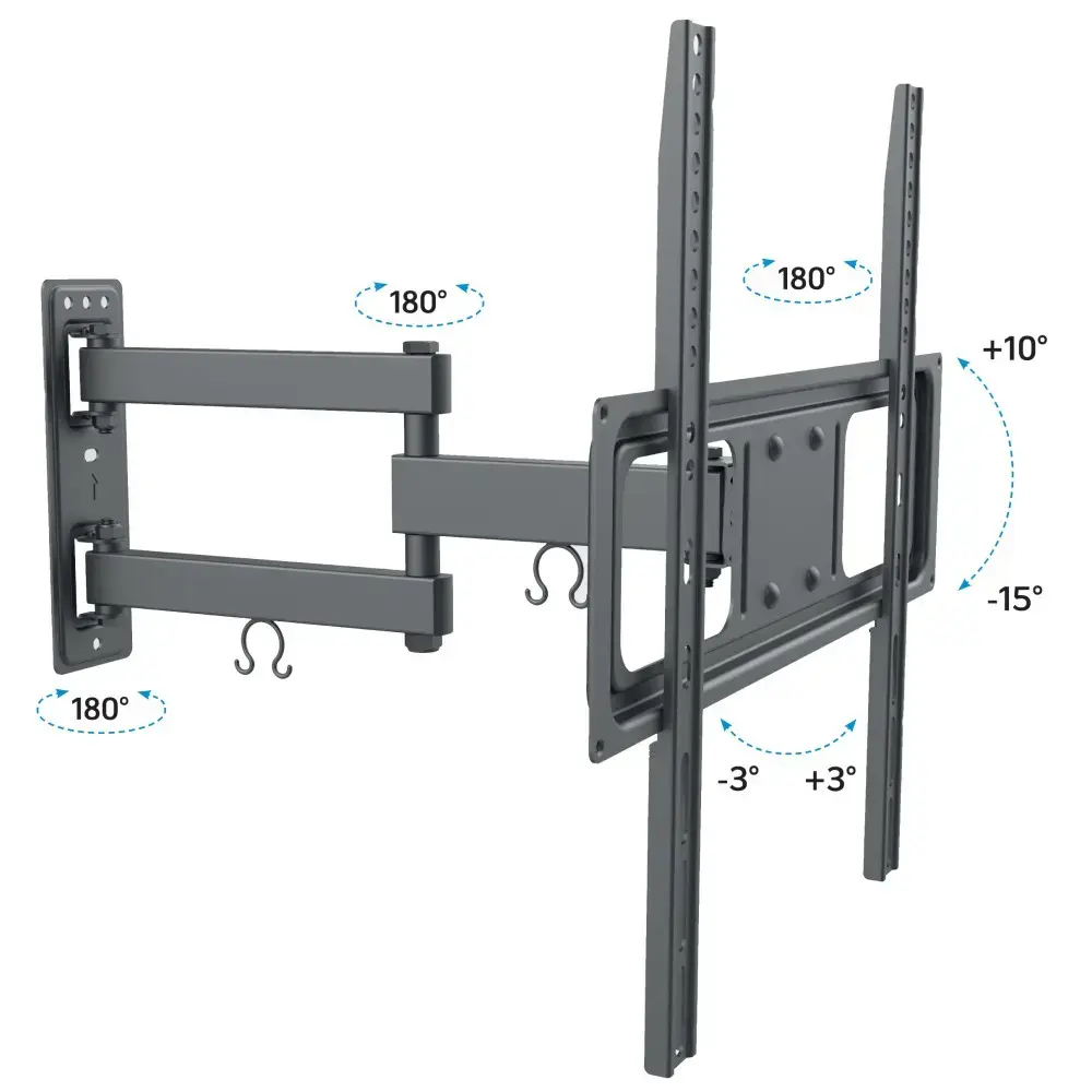 TECHLY Full‑Motion TV Wall Mount for 32–55" Photo 2