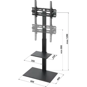 TV/monitor wall mount Brateck BRATECK-FS22-44TP for 22–44 inch screens, fixed tilt