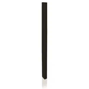 Column mount B-TECH System X Vertical Column 70×160×1800 mm, aluminium, black