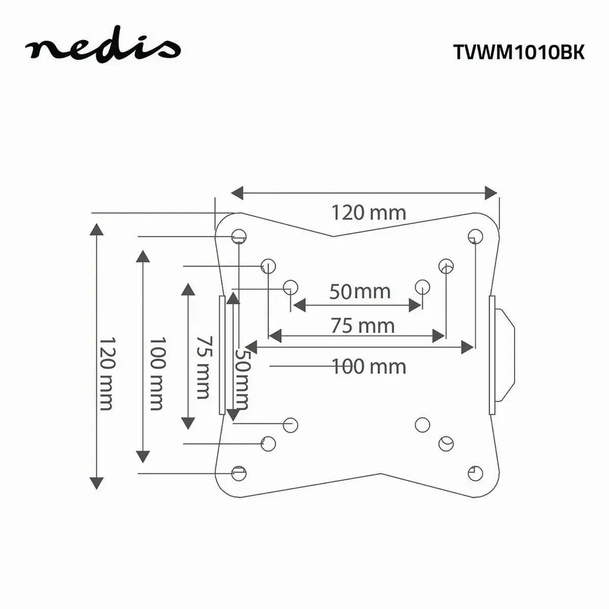TV stiprinājums InLine TVWM1010BK 27" Photo 7