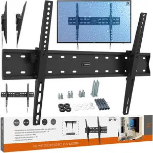 Wall mount for LCD 37–99" LTC LXLCD151 with adjustable tilt and swivel