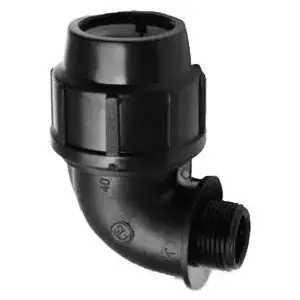 Plumbing Elbow 90° AKA PE 25 mm with 3/4" Male Thread (PE-57-225)