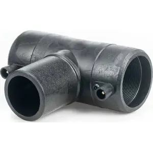 Электросварной тройник Weba PE 32 чёрный