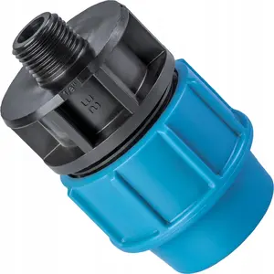 Переходник компрессионный ALFA RK 20 мм на 1/2" наружная резьба (601520)