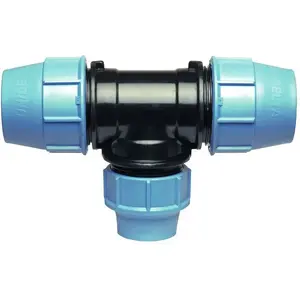 Unidelta reducing tee PE 25 x 20 x 25 mm – plumbing fitting