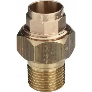 Переходная муфта из латуни VIEGA 22 x 3/4" модель 94343G