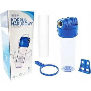 Klarwod корпус трубный 3/4” комплект с ключом, пластиной и картриджем PS10