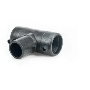 Электросварной тройник Weba PE 63 чёрный