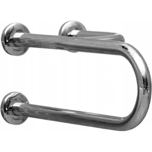 Wall-mounted fixed toilet grab bar CERSANIT K97-029 550 mm, stainless steel