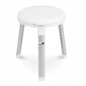 Bath and Shower Swivel Stool small foot Gratia – model 48624, rotating seat