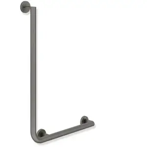 Leņķa atbalsta rokturis HEWI 90 (jet black) - modelis 900.22.10260