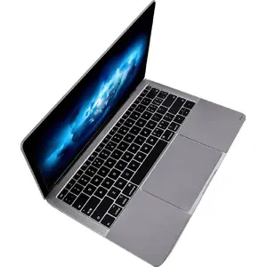 Screen and Top Shell Protector 2-in-1 for MacBook Air 2018 by Jcpal - Silver