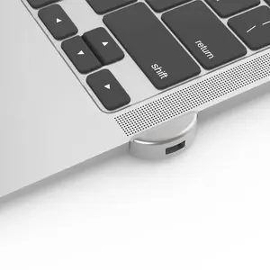 Lock adapter for MacBook Air 2017–2019, Maclocks M1-MBALDG02, silver, 226.8 g