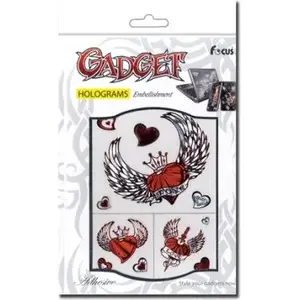 Sticker BOO laptop decoration wings CLA 2901 — decorative adhesive sticker for laptops
