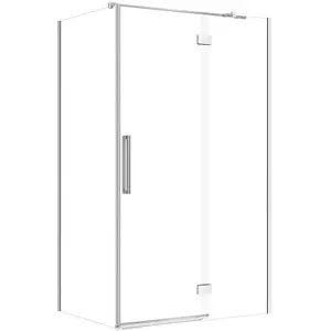 Душевая кабина CERSANIT SET B843 правая петля 120×90×200 см прозрачное стекло в рамке