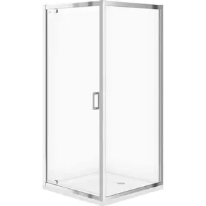 Shower enclosure CERSANIT Arteco Pivot S157-010 square cabin, pivot door