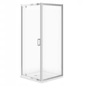Shower enclosure CERSANIT Arteco Pivot 80×80×190 cm, square, transparent glass