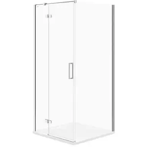 Corner Shower Enclosure Cersanit City 90×90×195 cm Left, Transparent Glass