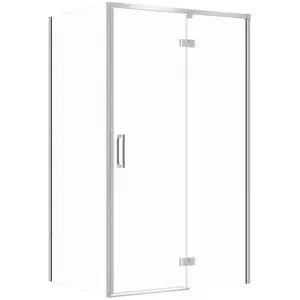 Душевая кабина CERSANIT SET C118 Kabina Larga правый петлевой хром 120×80×195 см прозрачное стекло