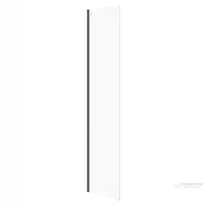 Walk-in shower fixed panel CERSANIT MILLE S161-016 50x200 cm black