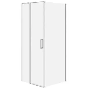 Душевая кабина CERSANIT SET B845 Moduo левый дверной шарнир 80x80x195 см прозрачное стекло