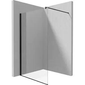 Walk-in shower screen deante Kerria Plus 120 cm (KTS N32P) glass panel