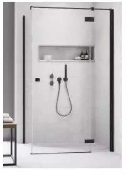 Dušas siena Radaway Essenza 8 Black