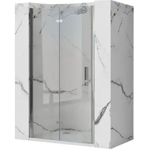 Shower door REA Molier Chrome with profile — REA