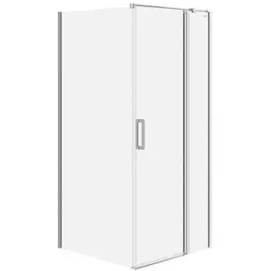 Комплект душевой кабины CERSANIT Moduo левое открывание 90×90×195 см прозрачное стекло
