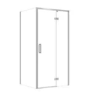 Душевая кабина CERSANIT SET C110 KABINA LARGA правая петля 100×80×195 см прозрачное стекло хром
