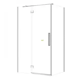 Shower enclosure CERSANIT SET B842 left hinge 120×90×200 cm transparent glass