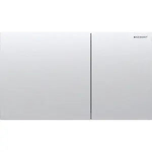 Кнопочная панель GEBERIT 115.622.FW.1 — смывная панель для Geberit, 250×146×23 мм