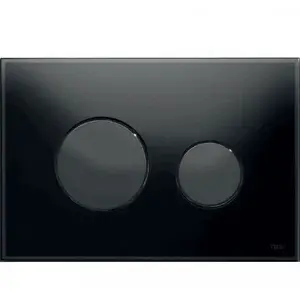 Flush button TECE Loop for WC black, model 9.240.657