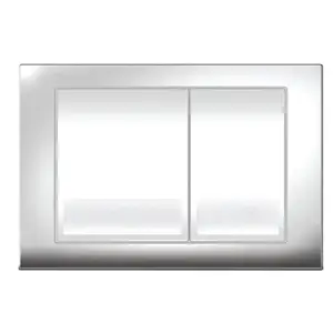 Flush button KK-Pol M06 for WC, chrome glossy finish (SPP/028)