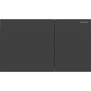 Кнопочная панель Geberit 115.622.14.1 для бачка, черная, 250×23×146 мм