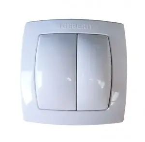 Flush button Alca plast Prego pneumatic dual flush white (MPN 240.572.11.1)