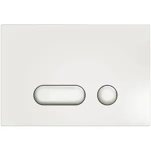 Flush button CERSANIT PRZYCISK INTERA white without logo