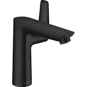 Смеситель для раковины Hansgrohe 71754670, однорычажный, металлический, чёрный