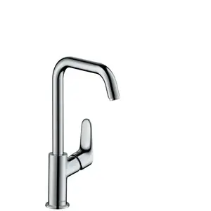 Смеситель для раковины Hansgrohe Focus хром — однорычажный, хромированная отделка