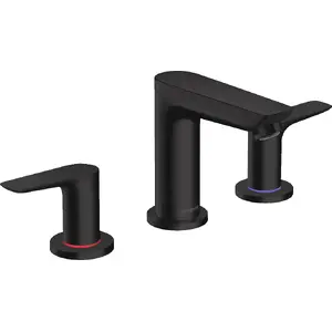Смеситель для раковины Hansgrohe 71733670 — металлический корпус, черное покрытие
